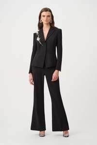 Joseph Ribkoff - Lux Twill Blazer with Rhinestone