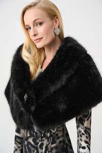 Joseph Ribkoff - Faux Fur Stole