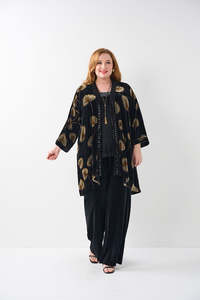 Two Pieces: Swish - Golden Lotus Jacket
