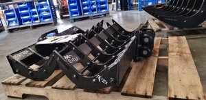 Products: 1000mm wide Root Rake for XCMG XE17U - Magellan Imports Wellsford