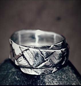 Harakeke Wrap Ring Sterling Silver Woven Ring Australia - Maggie Adams Jewellery&hellip;