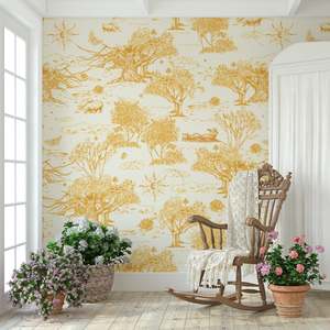 Blue Wonder in Golden Glow_ 210cm wide x 300cm height