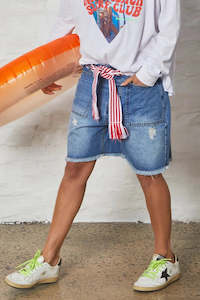 Cat Hammill: Hammill & Co - Carpenter Denim Shorts