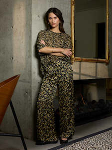 Caroline Sills: Caroline Sills - Carrie Leopard Pant