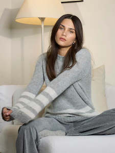 Caroline Sills - Aspen Striped Sweater