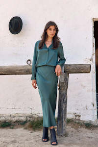 Skirts: Lauren Vidal - Elma Fitted Skirt