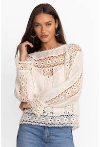Johnny Was: Johnny Was - Danila Lace Blouse (Last One - 20% Off)