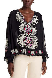 Johnny Was: Johnny Was - Madelyn Ruffled Blouse