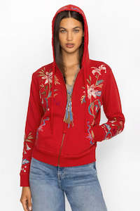 Johnny Was: Johnny Was - Amarylla Zip Up Hoodie