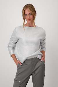Monari - Silver Pullover