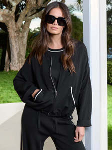 Caroline Sills: Caroline Sills - Rumer Knit Bomber