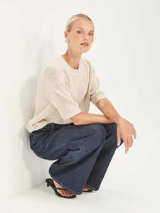 Caroline Sills: Caroline Sills - Gaia Knit Tee