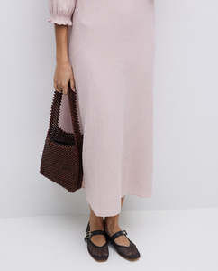 Yerse - Wooden Beaded Bag