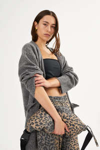 Accessories: Rabens Saloner - Mona Leopard Cross-Body Bag