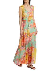 Johnny Was - Maje Tiered Maxi Dress