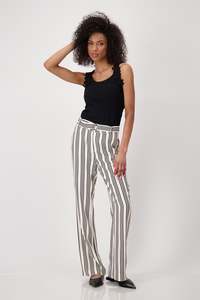 Pants: Monari - Striped Pants