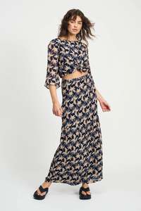 Pom Amsterdam - Floral Print Skirt