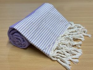 Products: Turkish Towels: Waffle Purple