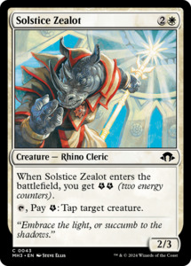 Latest Other Set: Solstice Zealot [Modern Horizons 3]