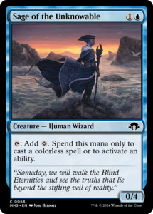 Latest Other Set: Sage of the Unknowable [Modern Horizons 3]