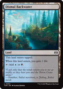 Pauper: Dismal Backwater [Tarkir: Dragonstorm]