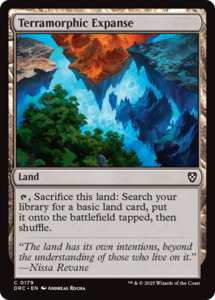 Pauper: Terramorphic Expanse [Aetherdrift Commander]
