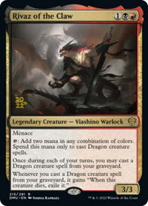 Prerelease Promos: Rivaz of the Claw [Dominaria United Prerelease Promos]