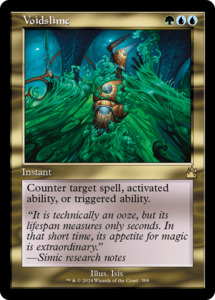 Retro Boarded Cards: Voidslime (Retro Frame) [Ravnica Remastered]