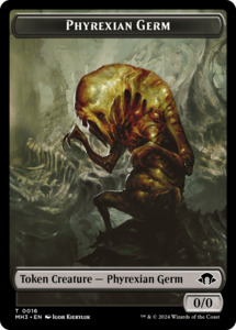 Tokens: Phyrexian Germ Token [Modern Horizons 3 Tokens]