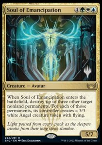 Promo Pack Cards: Soul of Emancipation (Promo Pack) [Streets of New Capenna Promos]