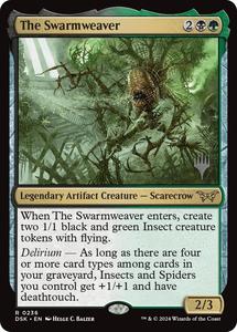 Promo Pack Cards: The Swarmweaver (0236) (Promo Pack) [Duskmourn: House of Horror Promos]