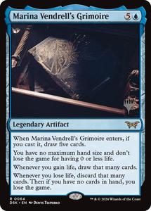 Promo Pack Cards: Marina Vendrell's Grimoire (Promo Pack) [Duskmourn: House of Horror Promos]