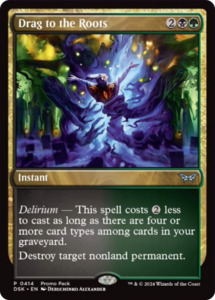 Drag to the Roots (Promo Pack) [Duskmourn: House of Horror Promos]