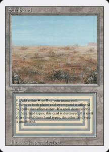Reserved List: Scrubland [Revised Edition]