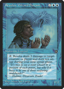 Reserved List: Reveka, Wizard Savant [Homelands]