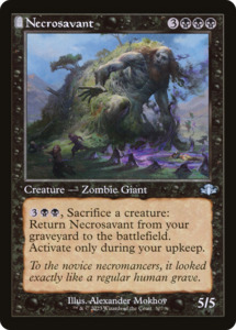 Premodern: Necrosavant (Retro) [Dominaria Remastered]