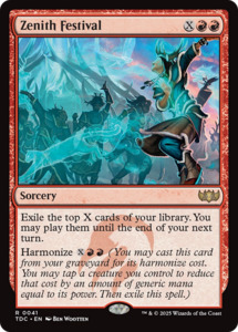 Latest Arrivals: Zenith Festival [Tarkir: Dragonstorm Commander]