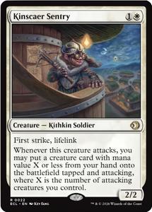 In Stock Foils: Kinscaer Sentry [Lorwyn Eclipsed]