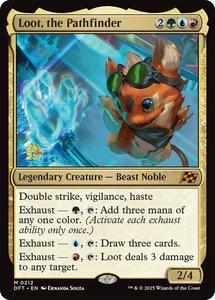Prerelease Promos: Loot, the Pathfinder [Aetherdrift Prerelease Promos]
