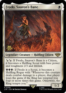 Prerelease Promos: Frodo, Sauron's Bane [The Lord of the Rings: Tales of Middle-Earth Prerelease Promos]
