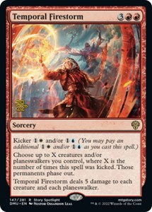 Prerelease Promos: Temporal Firestorm [Dominaria United Prerelease Promos]