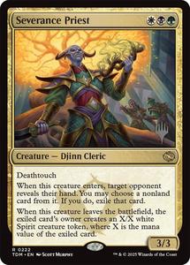 Promo Pack Cards: Severance Priest (Promo Pack) [Tarkir: Dragonstorm Promos]