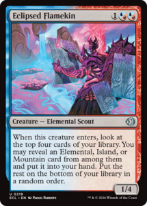 Uncommons: Eclipsed Flamekin [Lorwyn Eclipsed]