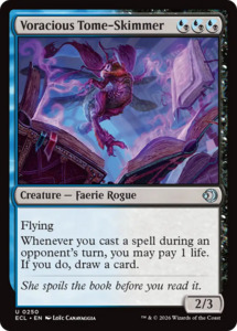 Uncommons: Voracious Tome-Skimmer [Lorwyn Eclipsed]