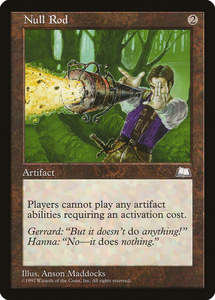 Reserved List: Null Rod [Weatherlight]