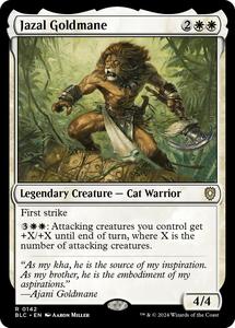 Latest Arrivals: Jazal Goldmane [Bloomburrow Commander]
