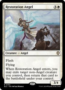 Latest Arrivals: Restoration Angel [Bloomburrow Commander]