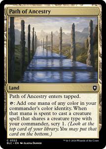Latest Arrivals: Path of Ancestry [Bloomburrow Commander]