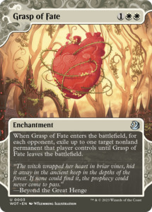 Latest Arrivals: Grasp of Fate [Wilds of Eldraine: Enchanting Tales]