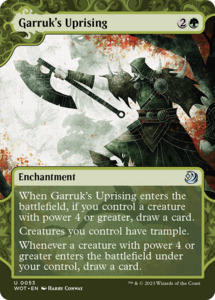 Latest Arrivals: Garruk's Uprising [Wilds of Eldraine: Enchanting Tales]